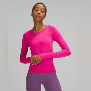 NWT Lululemon Swiftly Tech LS Race length